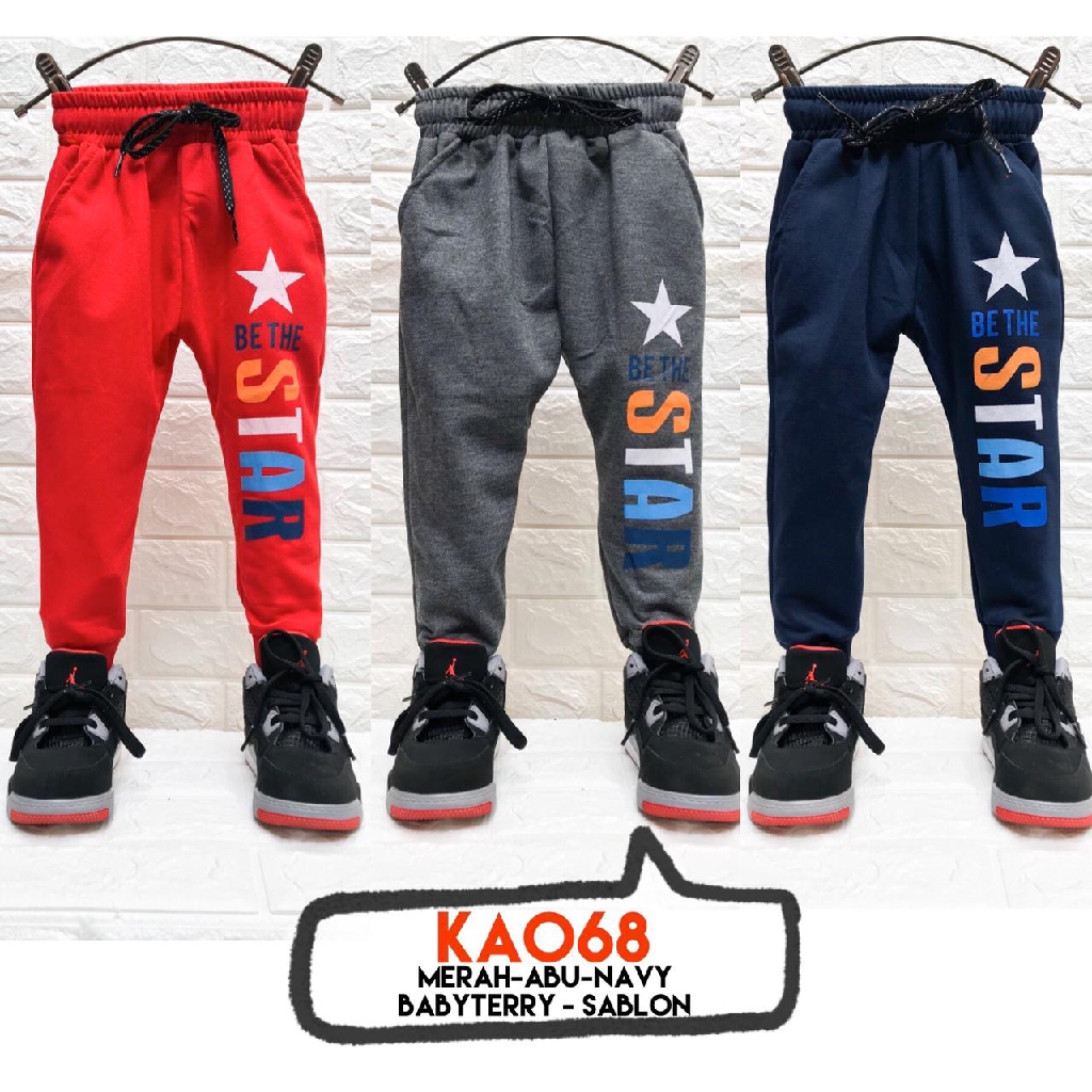  CELANA  PANJANG JOGGER  ANAK  BAYI LAKI LAKI BAWAHAN ANAK  