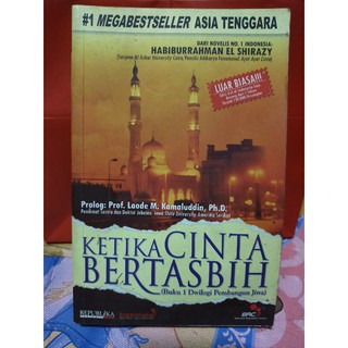 Preloved Novel Ketika Cinta Bertasbih Episode 1 2 Habiburrahman El Shirazy Novel Second Agama Shopee Indonesia