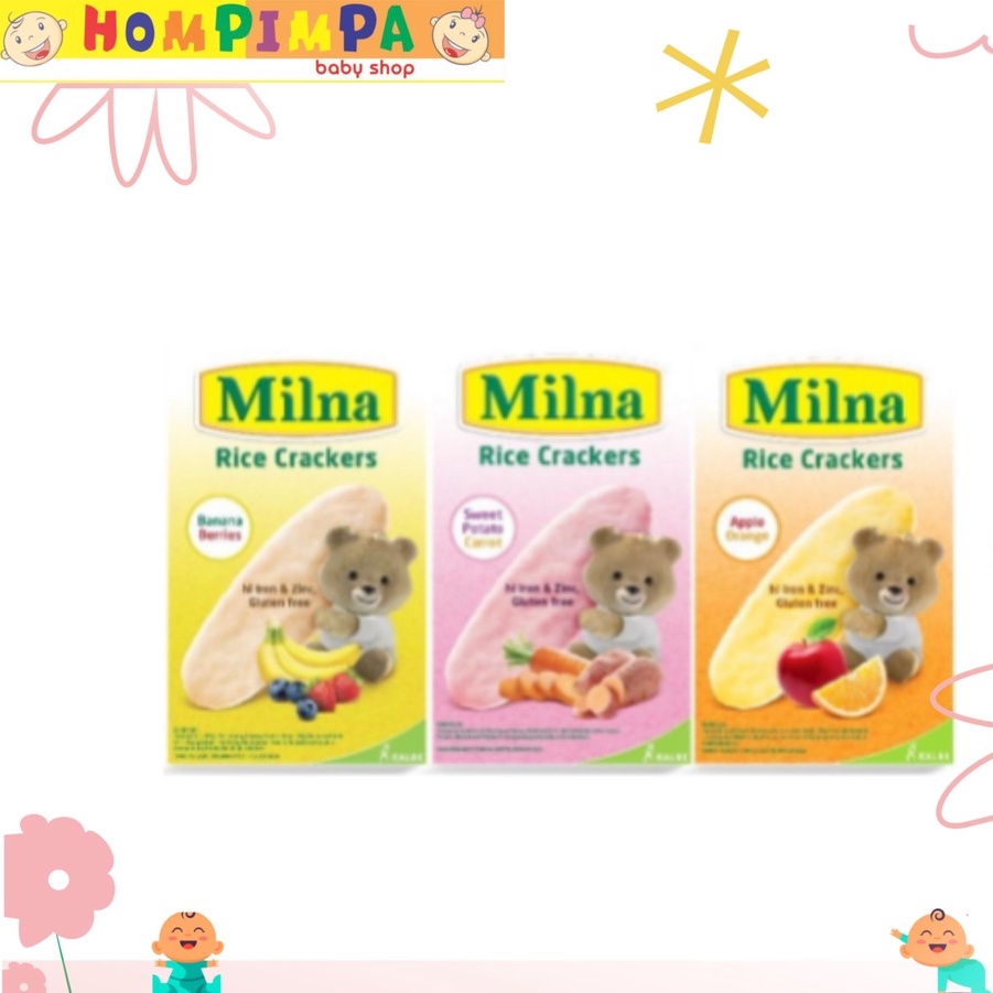 

Milna Rice Cracker / Milna Rice crackers bukan yummy bites cracker