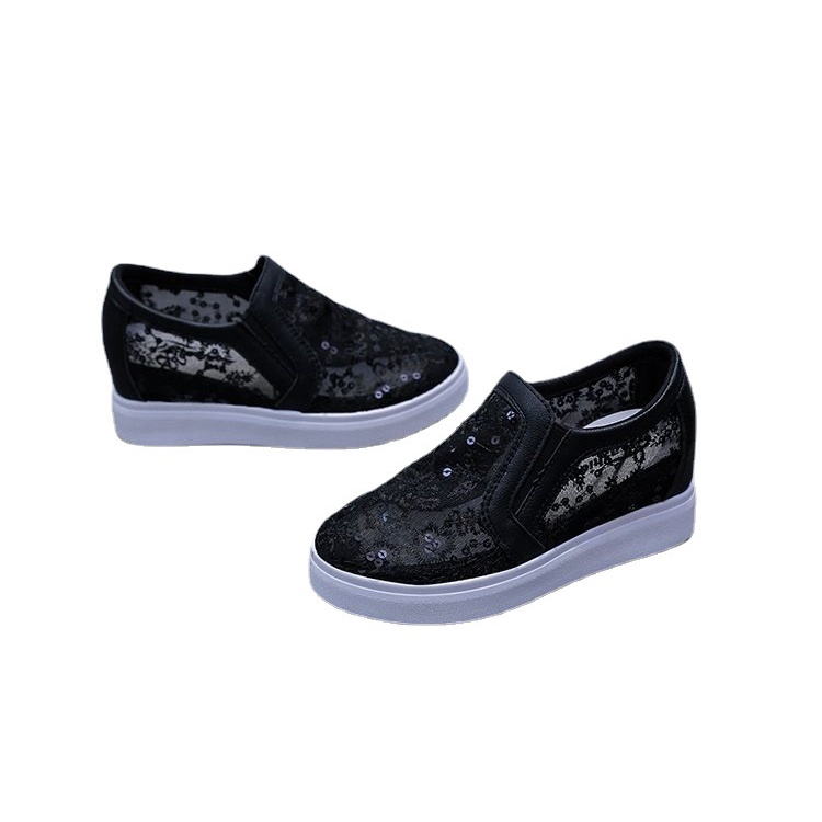 double heel sneakers