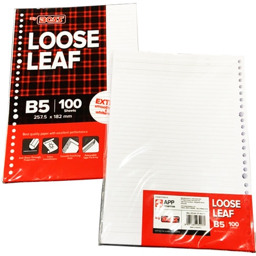 

LOOSE LEAF B5 100