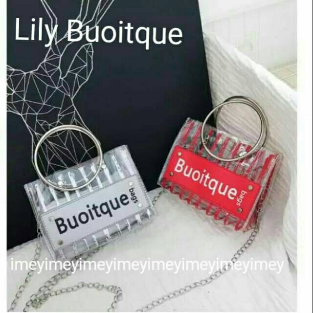 RLY68 - TAS MURAH LILY TAS 2 IN 1 TAS SELEMPANG WANITA TAS KOREA 1212-TAS BENING TULISAN BOUTIQUE