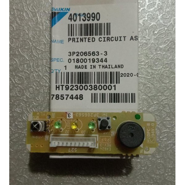 PCB Modul Sensor AC Split Daikin Inverter Thailand FTKC15PVM4FTKC20PVM4FTKC25PVM4
FTKC35PVM4

FTKC15