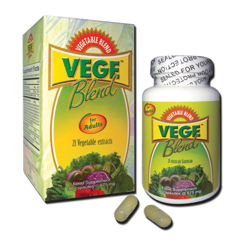 Vegeblend Dewasa 30 Kapsul Vege Blend