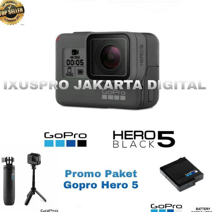 PROMO GOPRO HERO 5 BLACK / GOPRO HERO5 / GO PRO HERO 5 BLACK EDITION TERLARIS