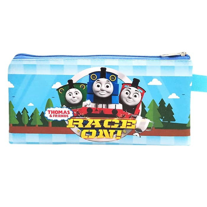 

jdbj Mini Case Thomas Race On Biru Muda Pencil Case Karakter