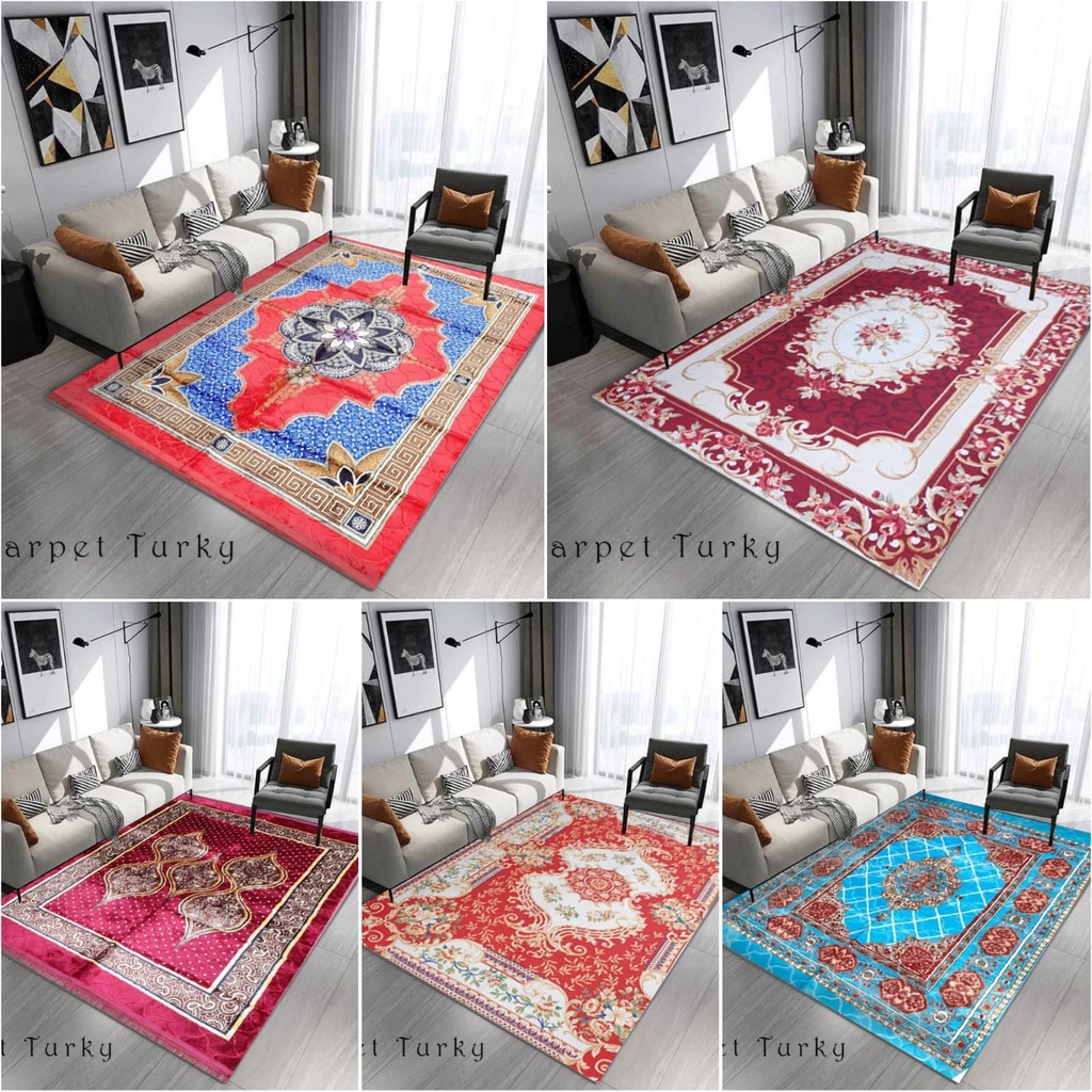 Karpet Jumbo Turki Bulu Emboss Uk 200x300 New Arrival