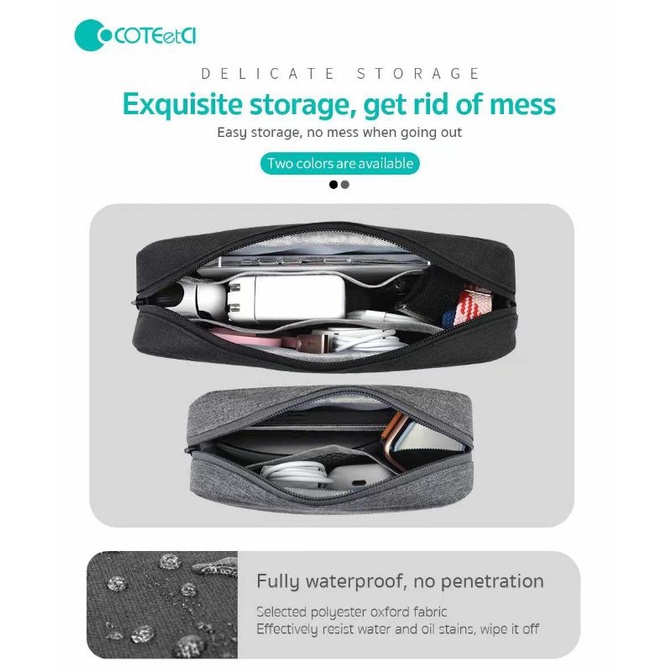 Jual COTEetCI 14006 Tas travel accessory storage bag tas tangan multifunctional original Indonesia|Shopee Indonesia