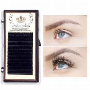 Grafting grestest eyelash extension bulumata sambung lembut dimata