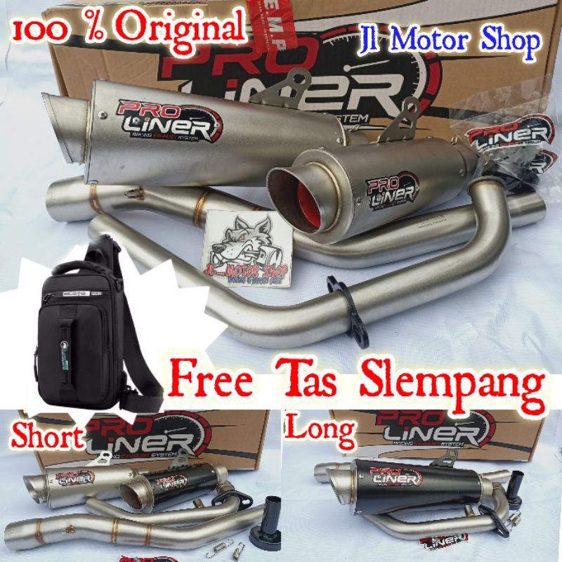 Knalpot Proliner TR1 TR 1 R Sonic 150 R - Satria FU 150 - Supra GTR - GSX 150 R - GSX S 150 Original