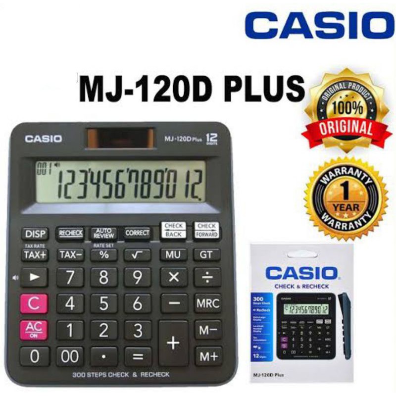 

Kalkulator CASIO MJ-120D Plus