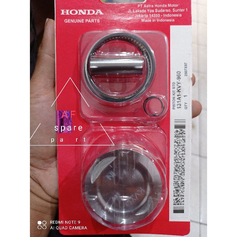 Seher+ring HONDA BEAT KARBU Kode KVY