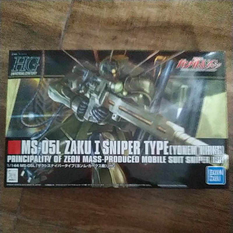 hg zaku I sniper type yonem kirks