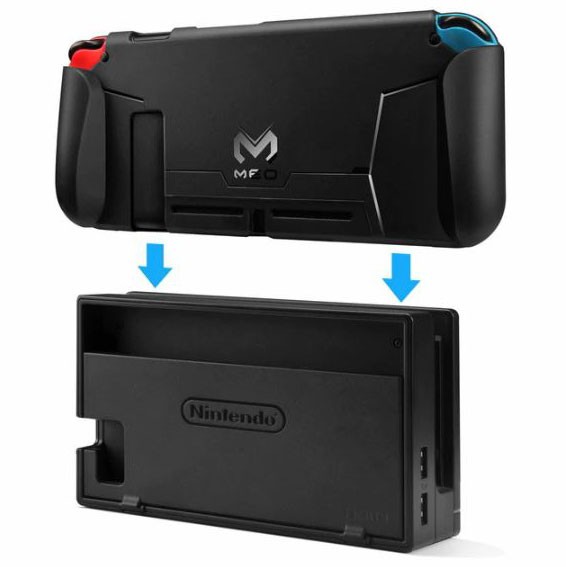 Casing TPU dengan Penyimpanan Slot Kartu Game untuk Nitendo Switch