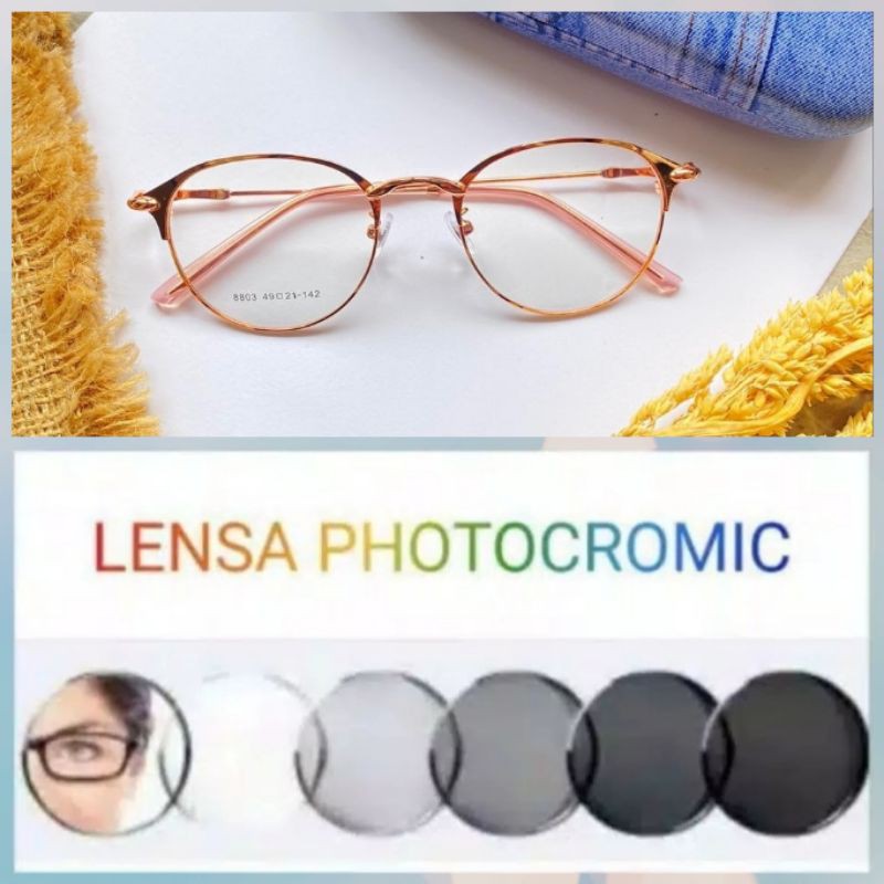 paket frame dan lensa.. frame kacamata 8803