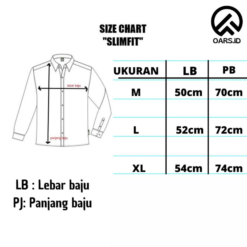 OARS.ID kemeja pria lengan pendek hem pria polos pendek pakaian pria pendek premium kerja kantor grosir lusinan kodian