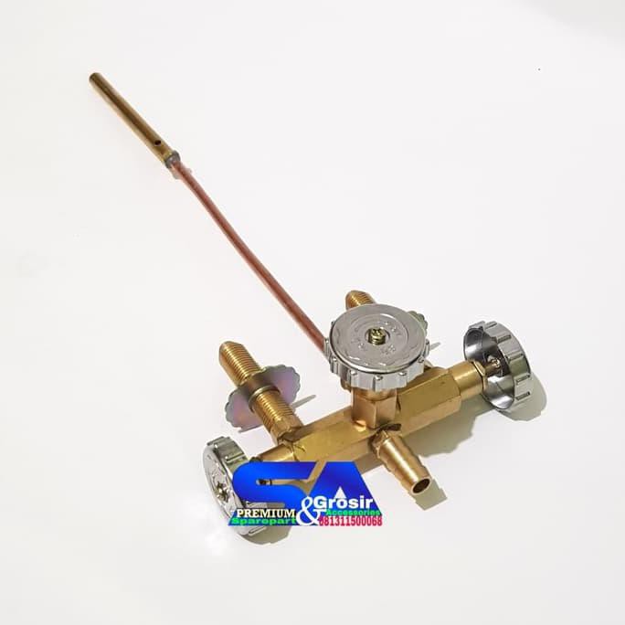 Siap Kirim Mesin Tekanan Tinggi Double Manual Kompor Gas/Joss-Kran Gas Valve Ayo Beli
