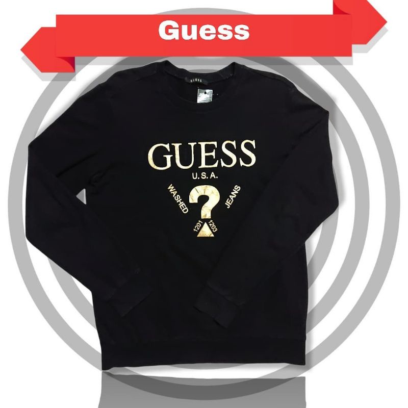 PAKET Hoodie Balenciaga + Crewneck Guess Original