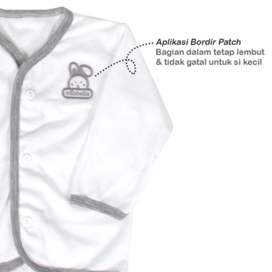 Miabelle Set Baju Panjang Kancing Depan + Celana KN02