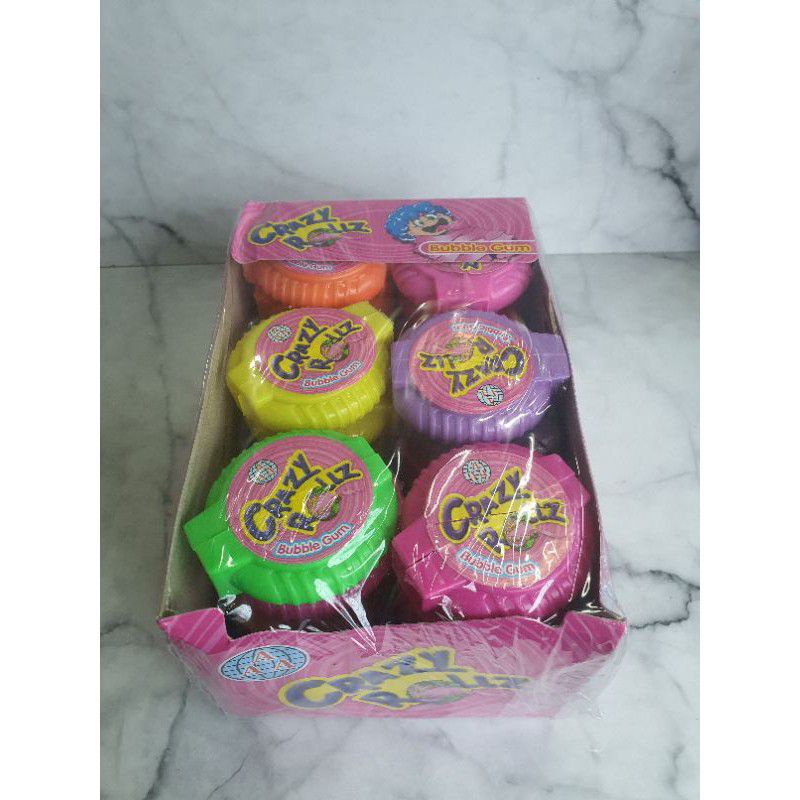 

Permen karet / Bubble Gum CRAZY Roll isi 30