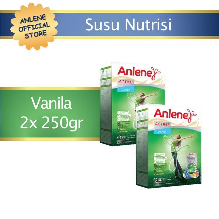 

Anlene Actifit Vanilla 250 gr - 2 pcs