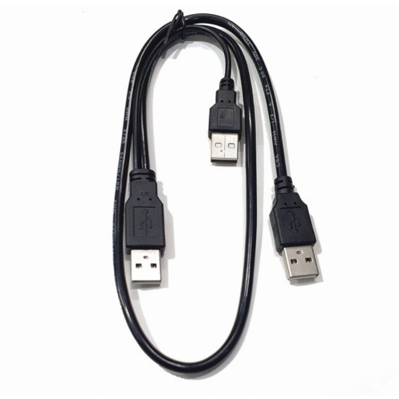 Kabel Usb Male To Male- Kabel Usb External Hardisk Cabang 2