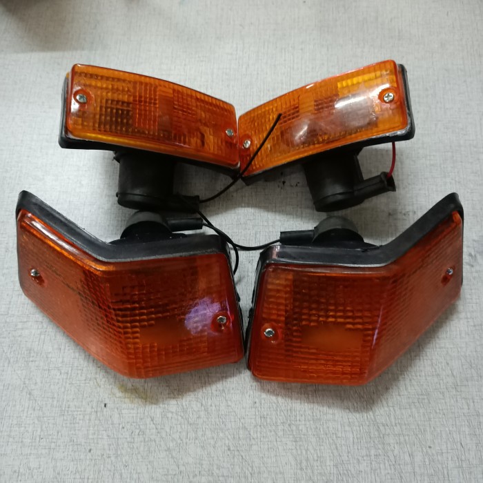 Lampu Sen Sein Assy Set Komplit Vespa PX P150X Aksesoris Variasi Vespa Original - COD