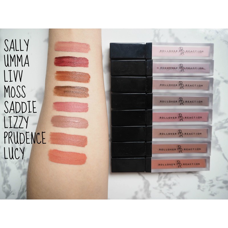 Rollover Reaction Sueded Lip And Cheek Cream Gift Shopee Indonesia Lipstik rollover reaction saddie