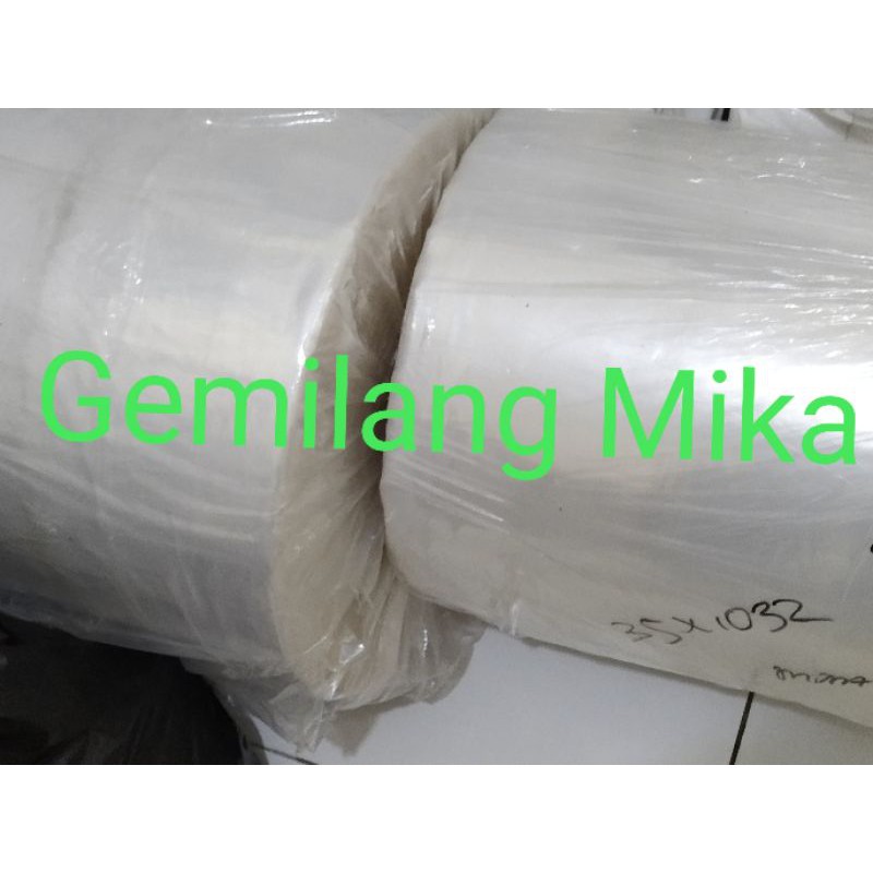 Plastik karpet laundry Roll PP murni MURAH kiloan