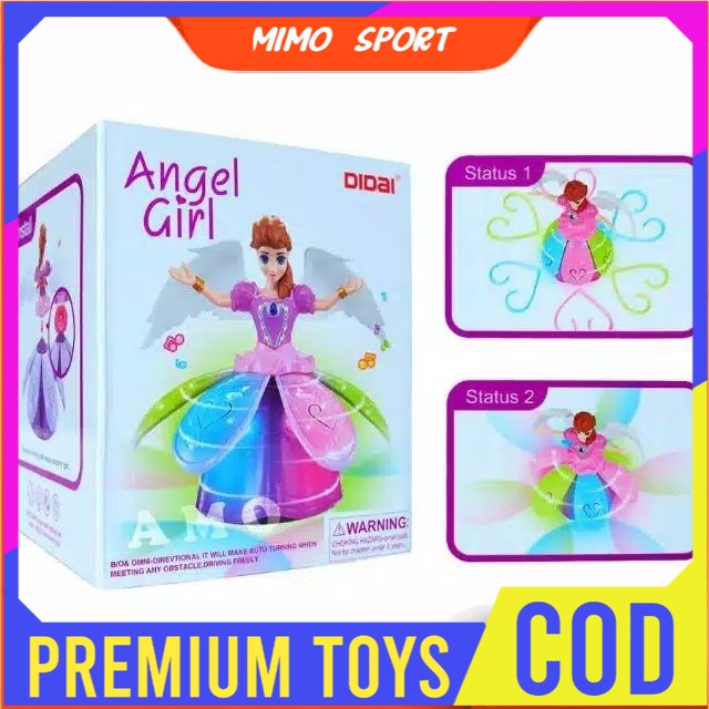 Mainan Permainan Maenan Edukasi Boneka Princess barbie Girl Elsa Frozen Dancing Dance Menari Joget G