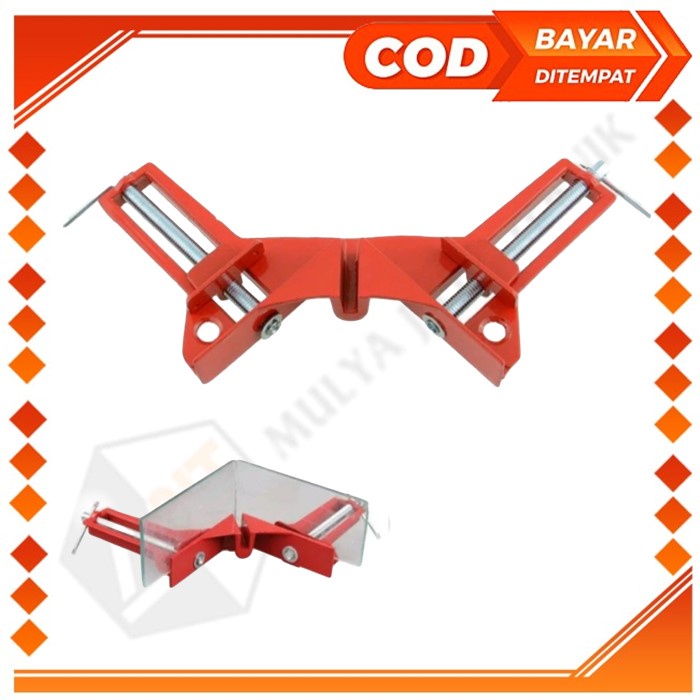 Corner Clamp Sudut siku 90 derajat Klem Penjepit sudut Besi Bingkai Kayu