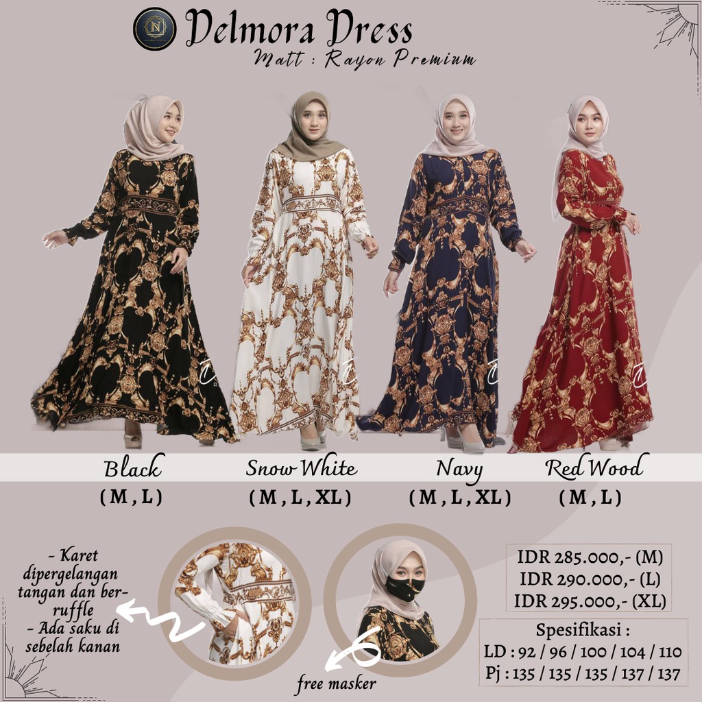delmora dress nadheera