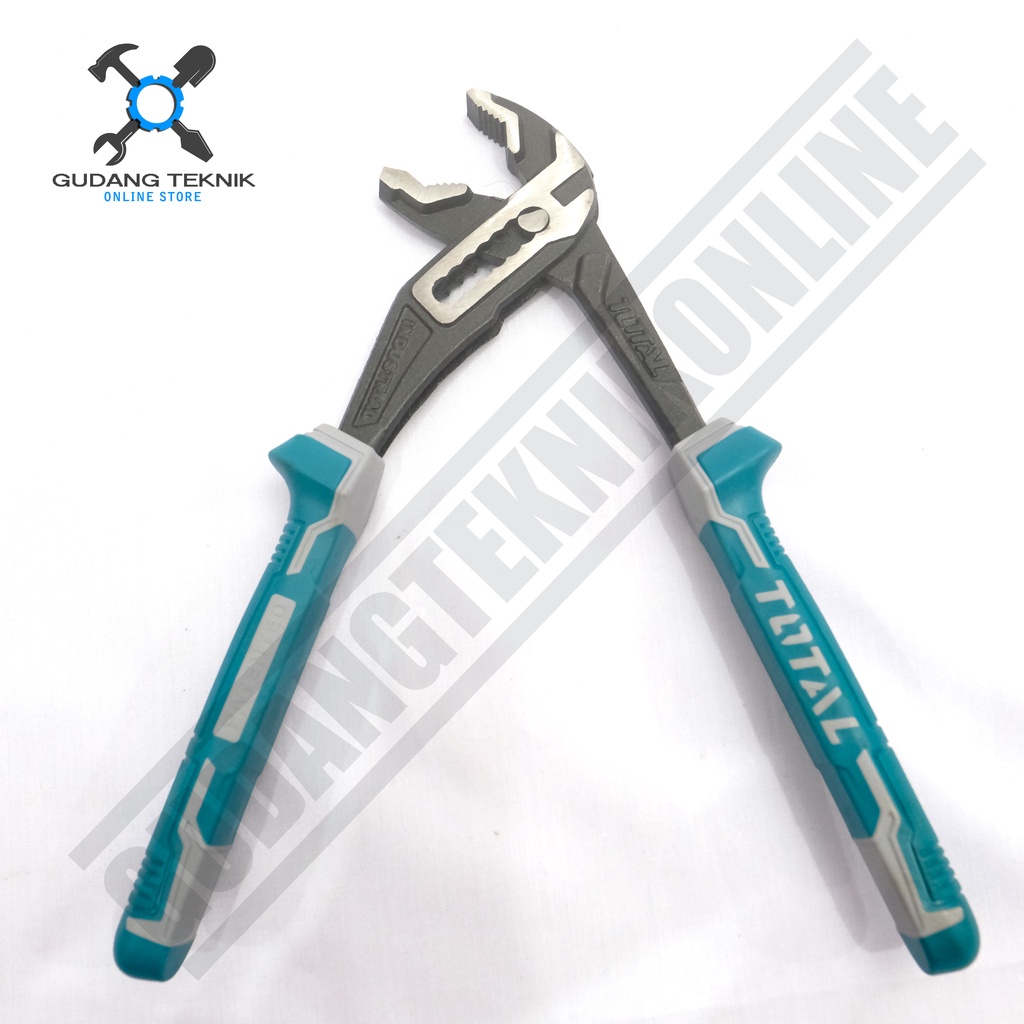 Tang Burung 10&quot; TOTAL THT281006 / Tang Jepit Kunci Pipa 10 Inch - Pump Pliers THT 281006