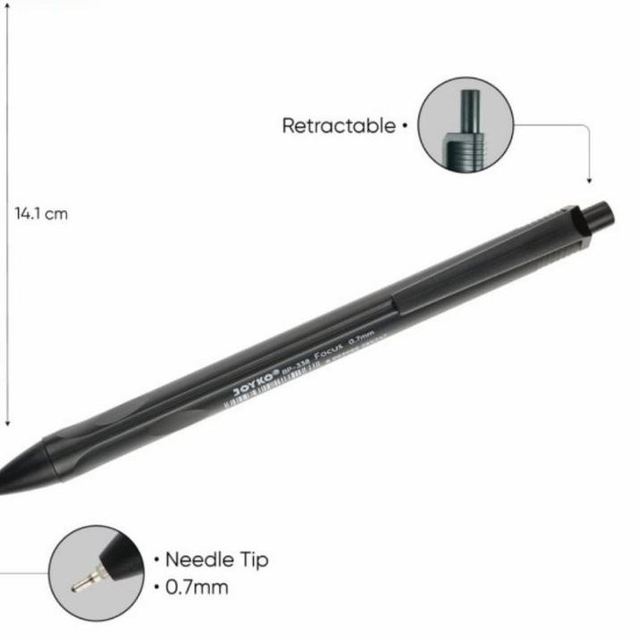 

Baru - Pulpen Joyko BP-342 bolpen BP-338 Pen Vokus Ballpoint Vokus PTL 12pcs .,