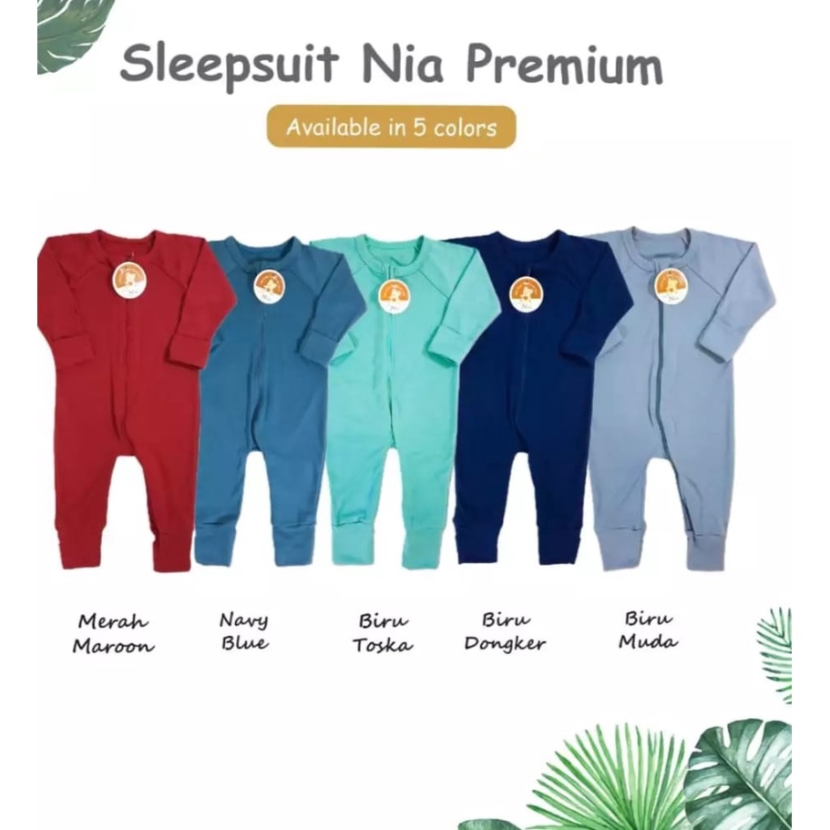 NYAMAN UNTUK BAYI!!SLEEPSUIT NIA PREMIUM/PAKAIAN BAYI