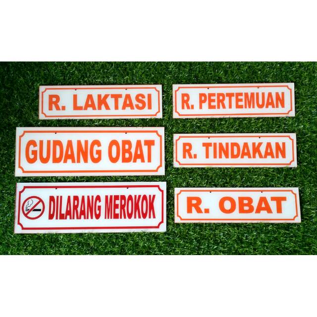 

Papan Nama Signed Name Signed Board Custom Bahan Akrilik Bebas Desain Kustom Sesuai Request