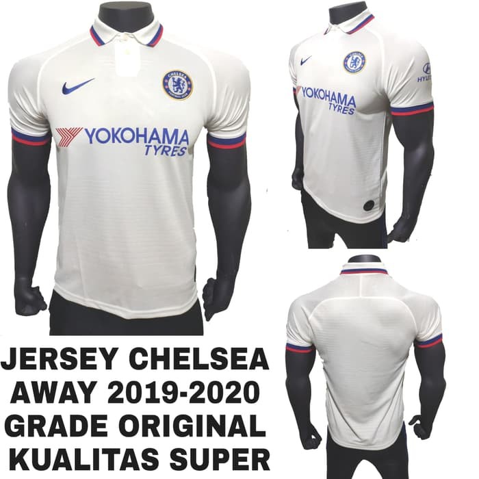 JERSEY BOLA CHELSEA AWAY 2019/2020 GRADE ORI import