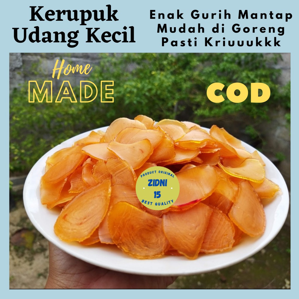

[500gram] Kerupuk Udang Kecil /Krupuk Mentah Home made