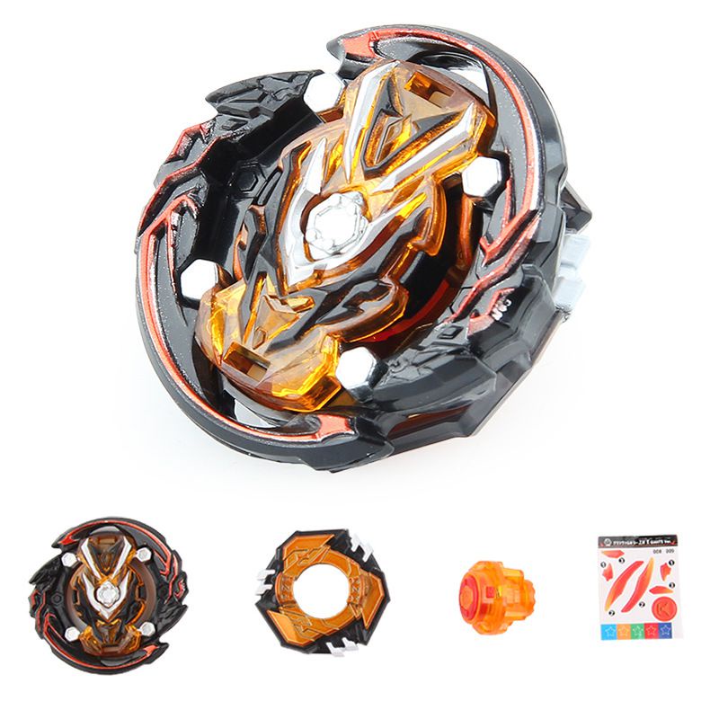 Beyblade B-00 Burst Metal Alloy Battle Tops Toy Steel Gyro Anak Kotak Hadiah Ada Mainan