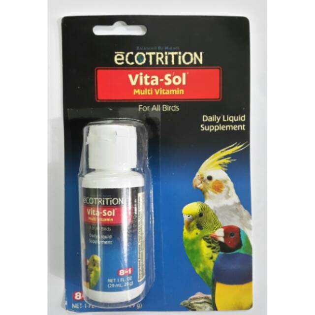 Vitasol Multivitamin N Nutrisi Burung Kompetisi Produk Usa
