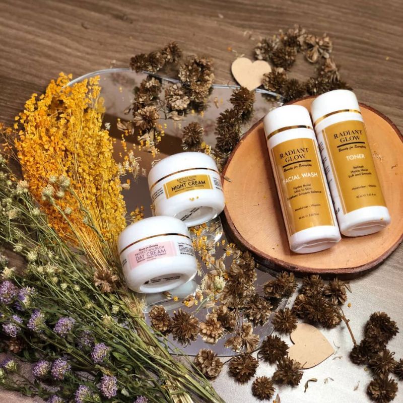 PAKET CANTIK 2 RADIANTGLOW skincare bpom terbaik dengan hasil cepat