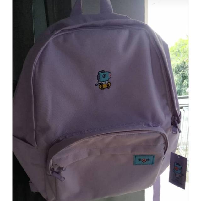 Ready stock indonesia Tas ransel Spao Bt21 Mang dan Shooky