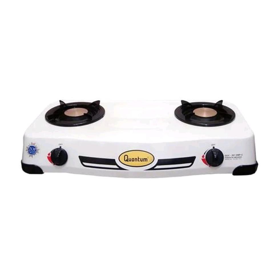 Hot Sale Quantum Qgc 201 Dmpc. Kompor Gas 2 Tungku. Burner Kuningan. Baru Bergaransi Resmi