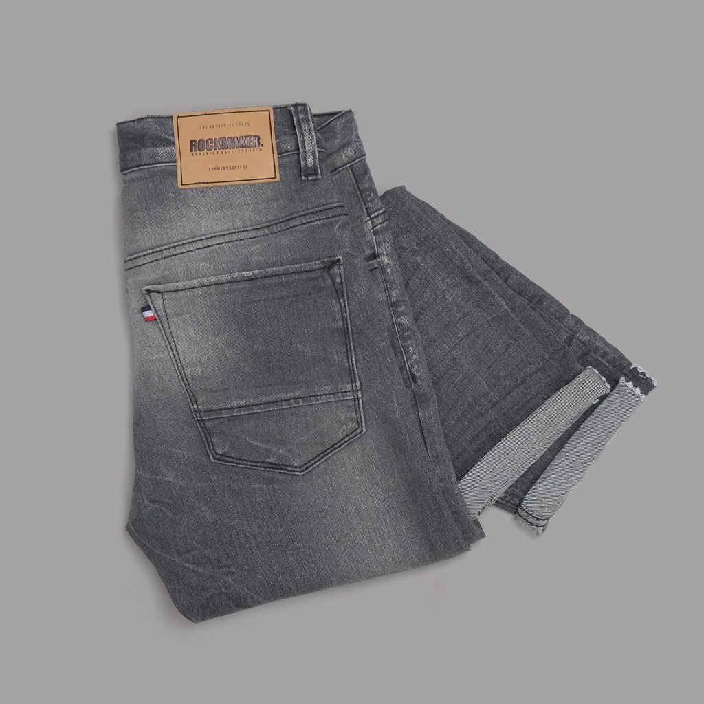 CELANA DENIM SELVEDGE ACCENT ROCKMAKER SMURF GREY