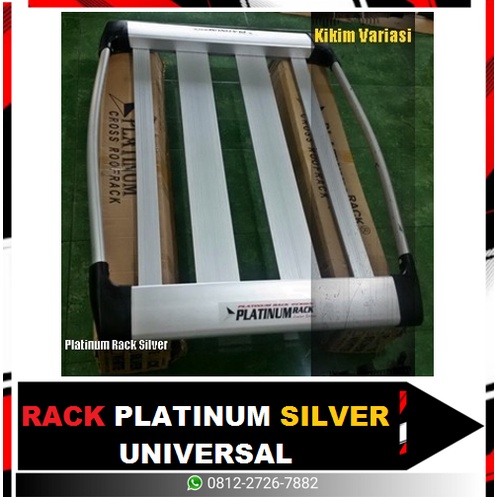 RAK MERK PLATINUM HITAM,SILVER,PUTIH UNIVERSAL