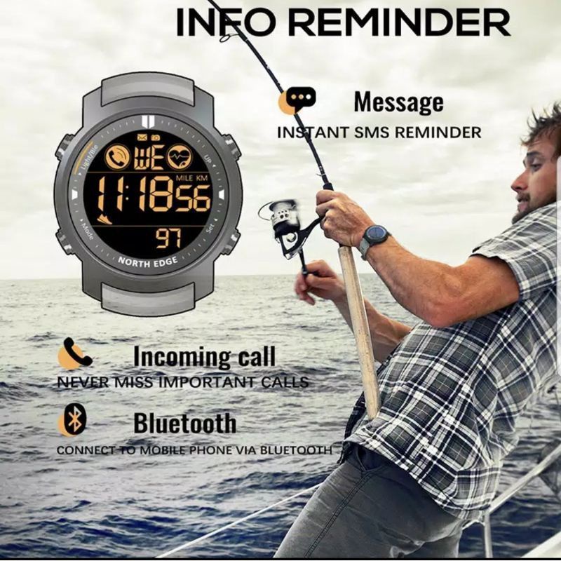NORTH EDGE MARS LAKER ORIGINAL jam tangan smartwatch