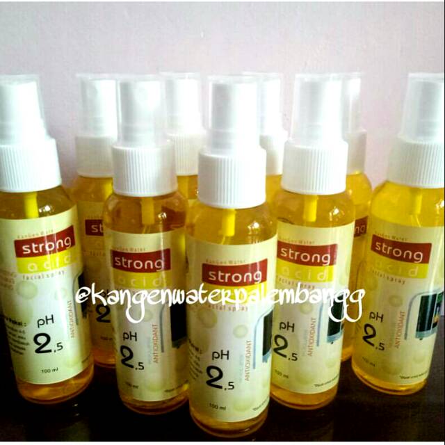 Strong acid kangen water
