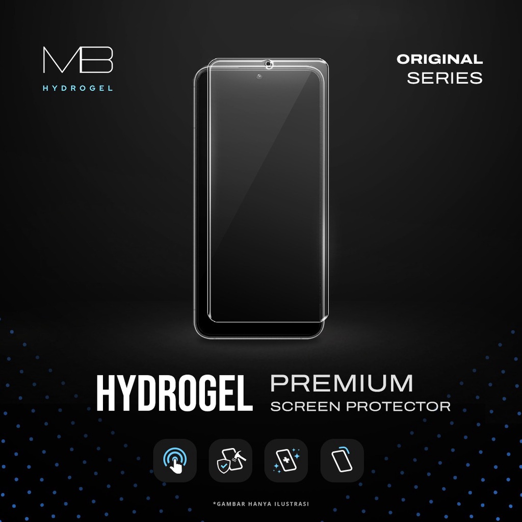 MB Hydrogel Apple iPhone 16/15/14/13/12/11/Xs/XR/8/7/SE 2022/SE 2020/6s/5g Pro Max (+) Plus Mini | A