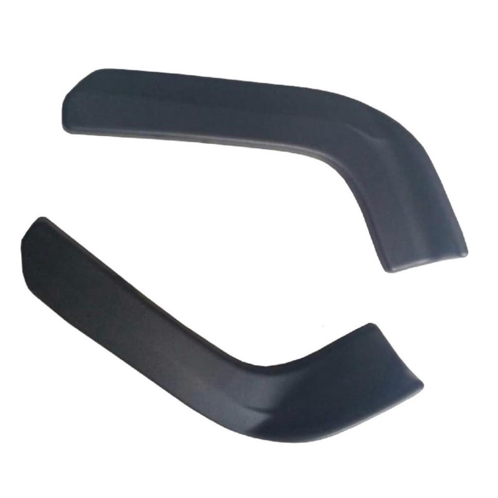 Winglet Bumper Depan Mobil Universal Hitam