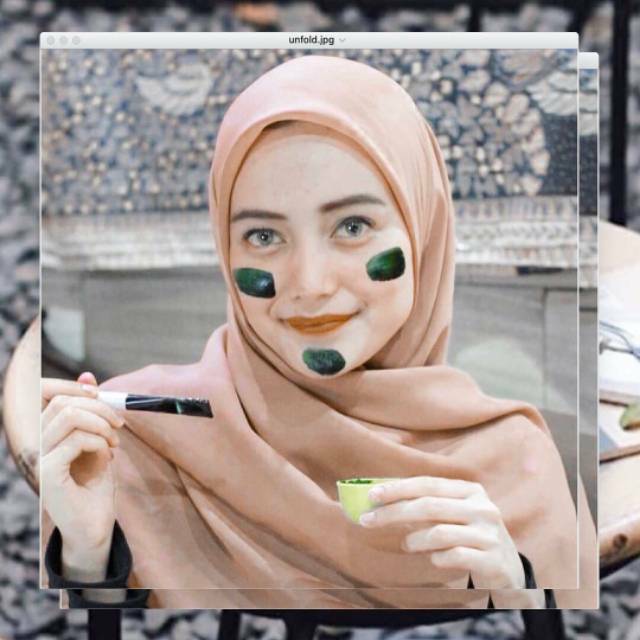 Masker Spirulina 100% Original Asli Natural - Kapsul Masker Pemutih dan Pencerah Wajah Anti Jerawat